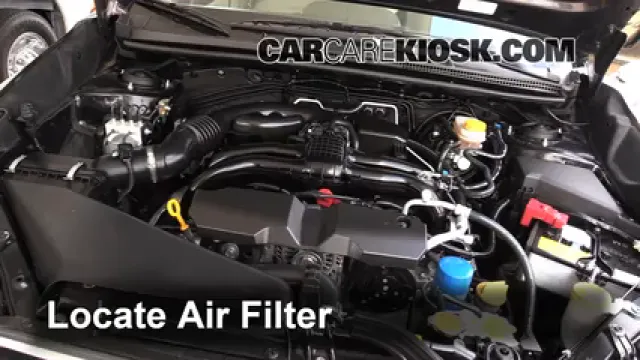 2014 Subaru XV Crosstrek Limited 2.0L 4 Cyl. Filtro de aire (motor) Cambio